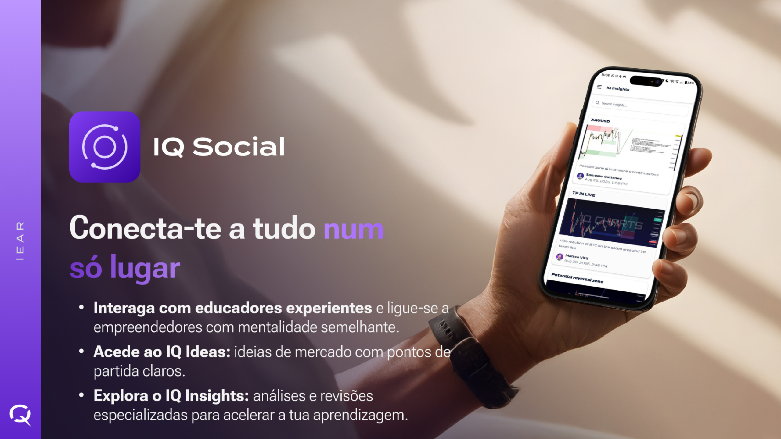 IQ Social Interface